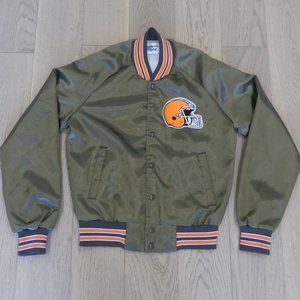 Cleveland Browns Chalk Line Vintage Small Button Up Jacket